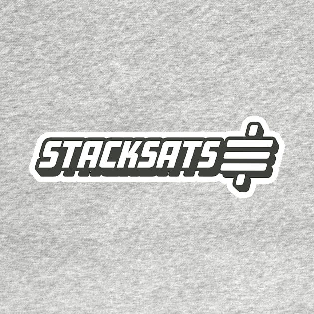 Stack Sats Racing by Satoshi Symbol